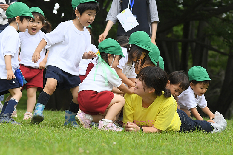 向南幼稚園の先生になってよかった！